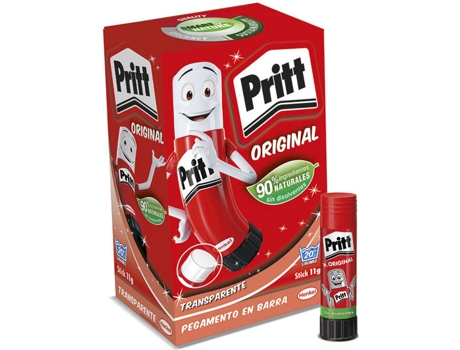 Pritt Barra Pegamento infantil seguro para niños hacer manualidades cola universal de fuerte estuche escolar y oficina 15x11 g stick en varilla 11g 1584622