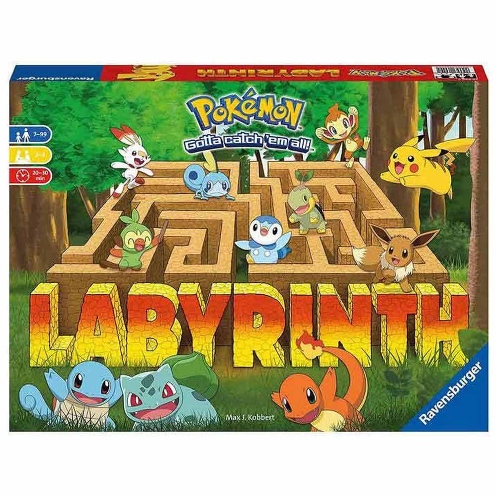 Juego De Mesa y estrategia laberinto pokemon ravensburguer español 7 años labyrinth board game