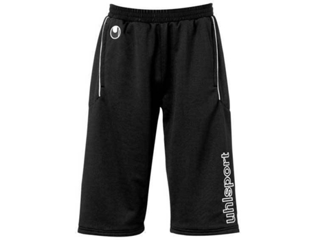 Pantalones para Hombre UHLSPORT 3/4 Training Negro para Corrida (XXS)