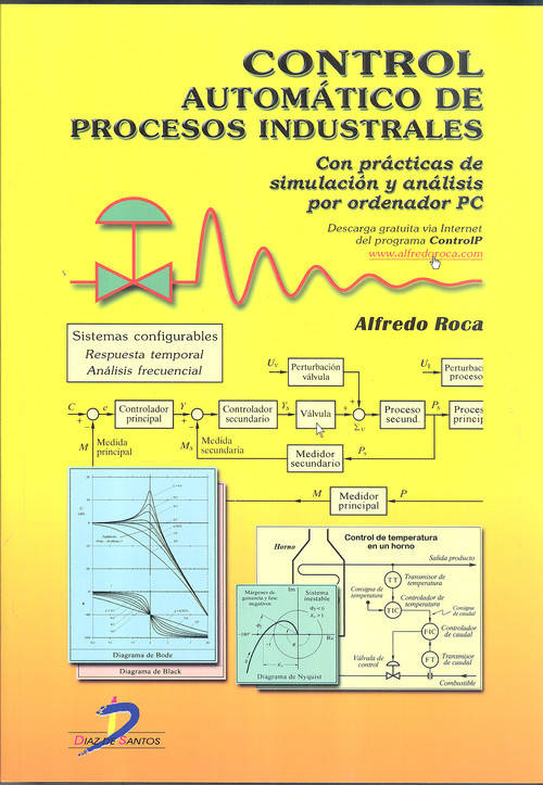 Libro Control Automático De Procesos Industriales de Alfredo Roca Cusido (Español)