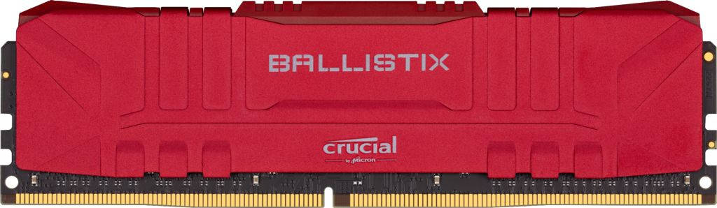 Memoria RAM DDR4 CRUCIAL BL2K8G30C15U4R (2 x 8 GB - 3000 MHz - CL 15 - Rojo)