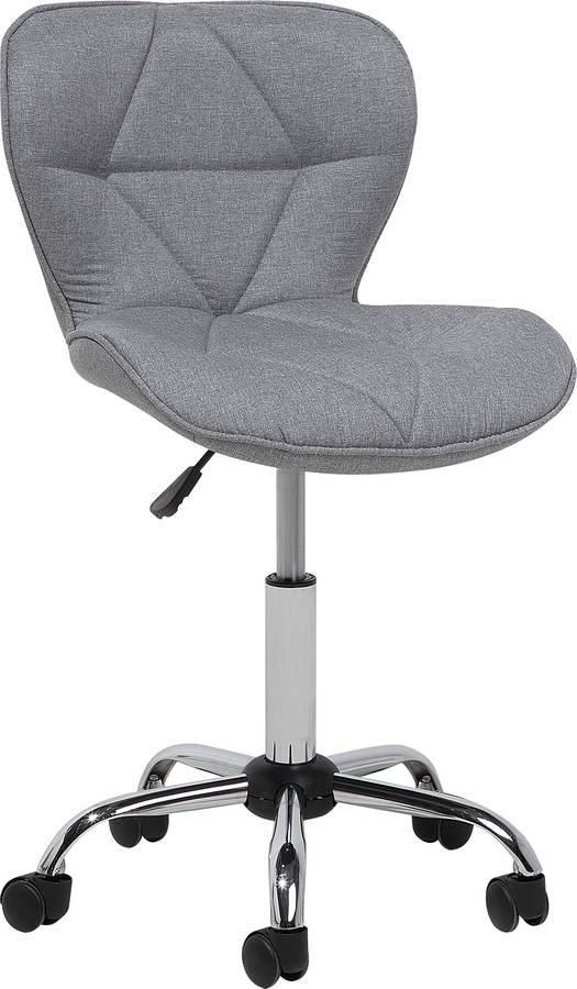 Silla de Escritorio Operativa Valetta (Gris - Poliéster -48x48x76-90 cm)