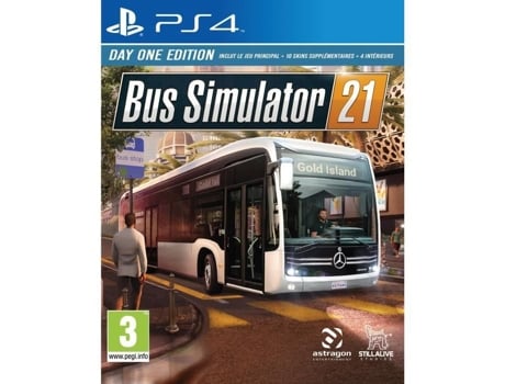 Game Bus Simulator 21 Day One Edition Juego Ps4 SOLO PARA JUEGOS