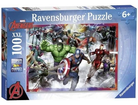 Puzzle Ravensburger Iberica avengers de marvel edad 14 anos 100 piezas