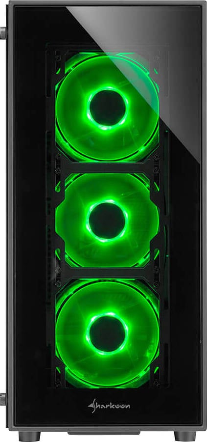 Caja PC SHARKOON TG5 (ATX Mid Tower - Negro)