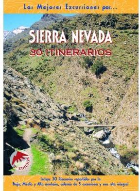 Libro Sierra Nevada:30 Itinerarios de Carlos Fernández Calvo (Español)