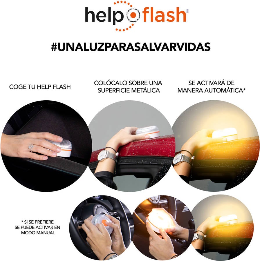 Luz de Emergencia HELP FLASH PK2966