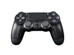 Mando PS4 Bluetooth inalámbrico Doubleshock P4, compatible con PC , Android , consola PS4 -inalambrico- y PS3 -por cable- (Incluido). ¡Toma todo el control! NEGRO KLACK