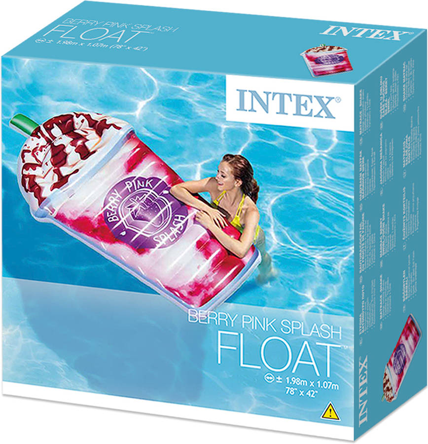 Hinchable INTEX Sorbete de Fresa (107x198cm)