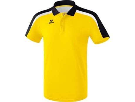 Polo para Hombre ERIMA Liga 2.0 Negro, Amarillo para Multideportes (4XL)