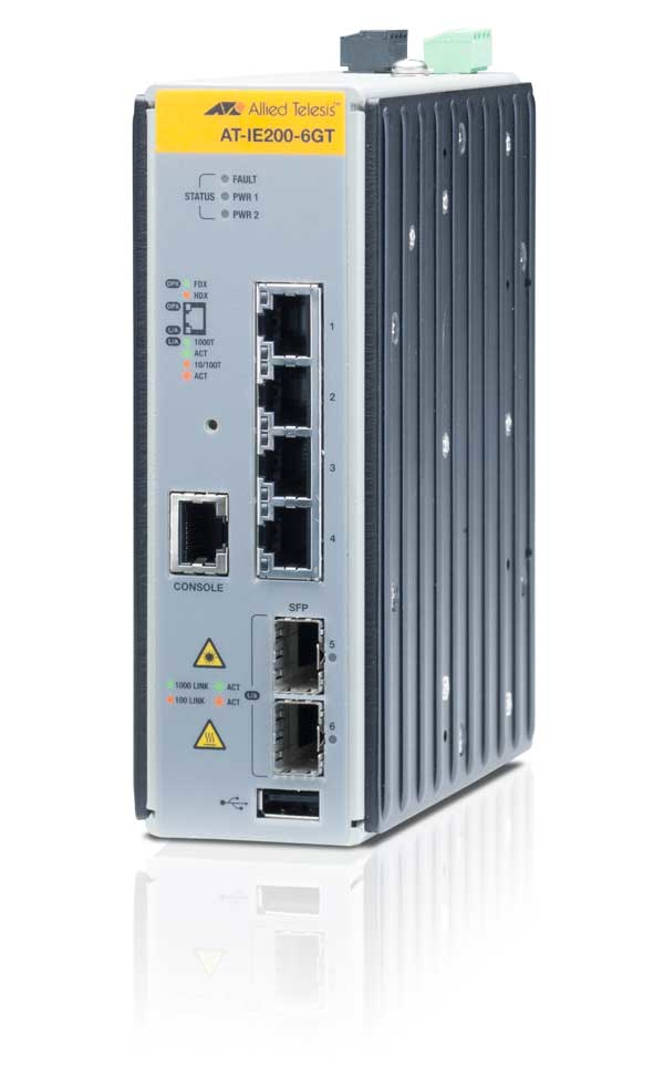 Switch ALLIED TELESIS AT-IE200-6GT