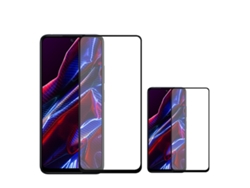 Conjunto de Protectores de Pantalla Gorilasglass Compativel para Oppo Oppo A40 GIFT4ME Vidrio Templado Negro (2un)