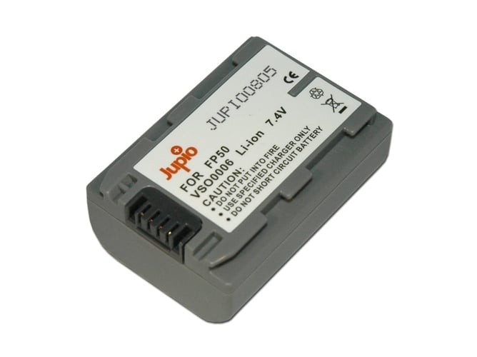 Batería JUPIO VSO0006 para SONY NP-FP50 700 mAh