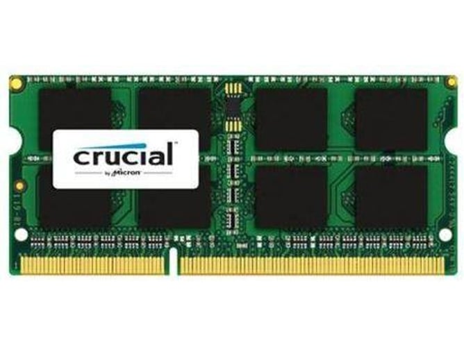 Memoria RAM DDR3L CRUCIAL CT8G3S186DM (1 x 8 GB - 1866 MHz - CL 13 - Verde)