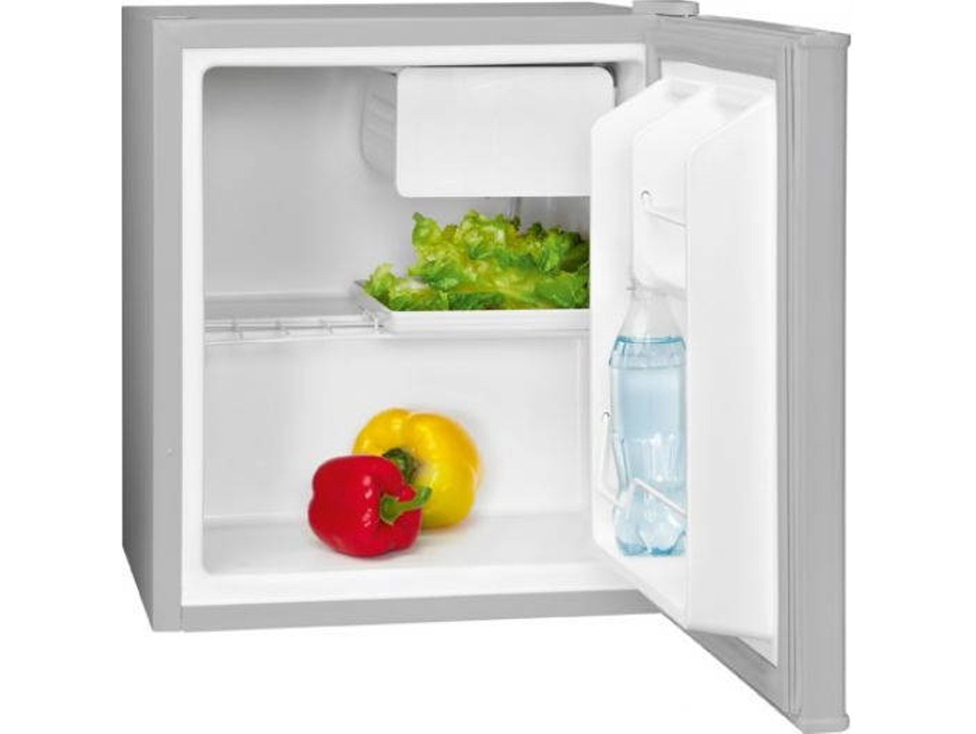 Frigorífico 1 puerta BOMANN KB 389 (Estático - 51 cm - 42 L - Inox)