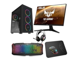 Desktop Gaming EPICAL-Q Pack VPlus28 (AMD Ryzen 7 5700X - RAM: 32 GB - 1 TB - NVIDIA RTX 3060)