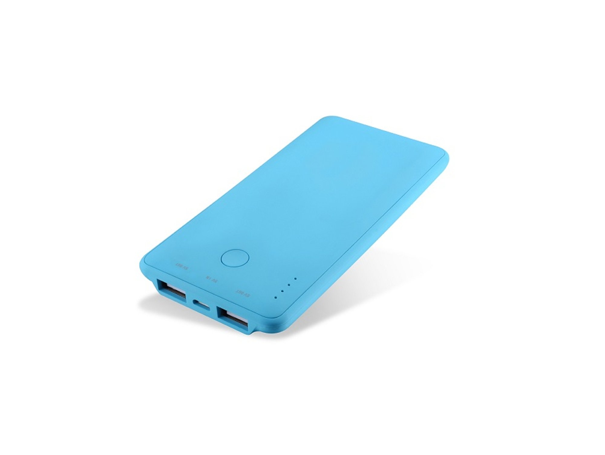 Coolbox Coopb6kbl Batería externa powerbank 6000 mah azul 6000mah para smartphones cargador 2 out 5v1a2a coopv6kbl