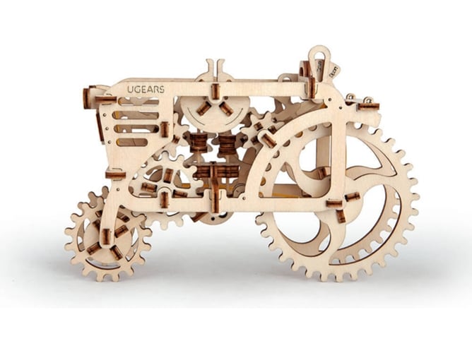 Puzzle 3d Ugears tractor maqueta