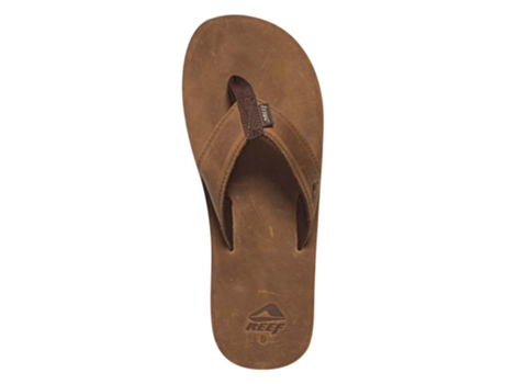 Reef Leather Smoothy Flip Flops