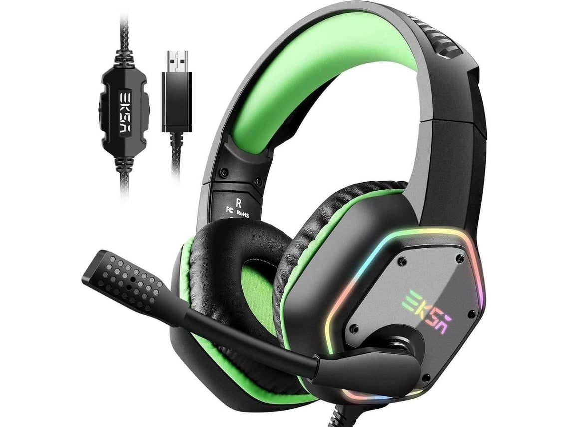 Auriculares Gaming Bluetooth ENKES Auriculares inalámbricos Ps4