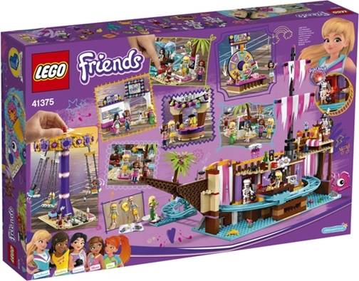 LEGO Friends: Recinto ferial de la ciudad de Heartlake - 41375 (Edad Mínima: 8 - 1251 Piezas)