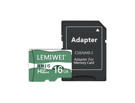 Tarjeta de Memória SLOWMOOSE + Adaptador (16 GB)