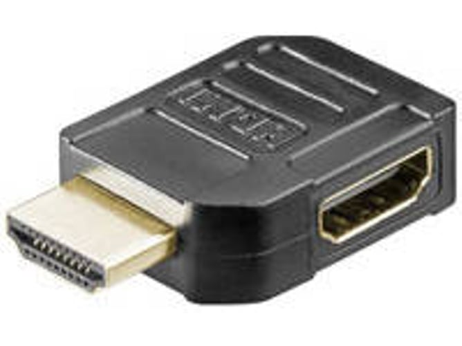 Adaptador de interfaz GOOBAY A 344 GV (HDMI F/HDMI M) Negro