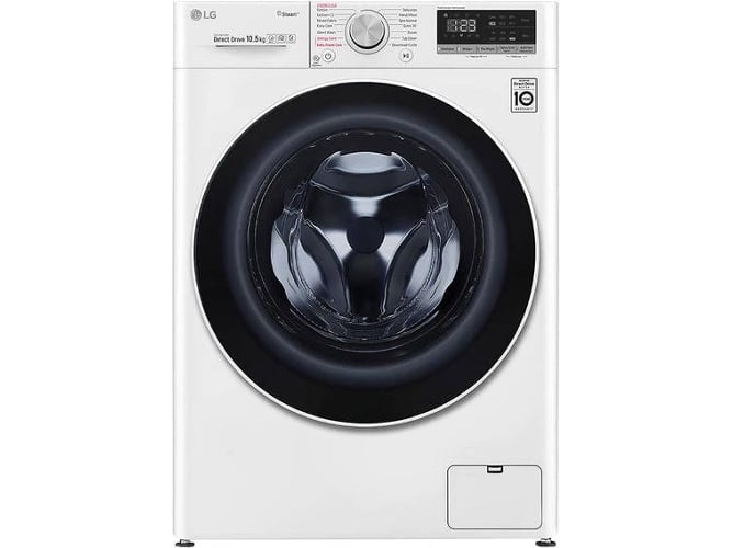 Lavadora LG F4WV510S0 (10.5 kg - 1400 rpm - Blanco)