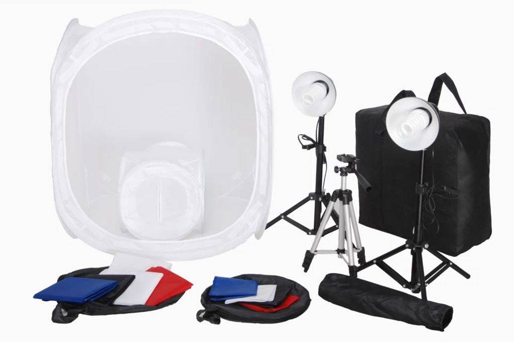 Kit Iluminación de Estudio VIDAXL 190043