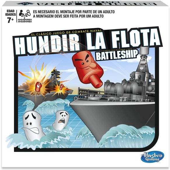 Juego de Mesa HASBRO Battleship (Edad Mínima: 7)