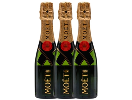 Champagne MOËT & CHANDON Moët & Chandon Imperial Brut Gran Reserva (0.2 L - 3 unidades)