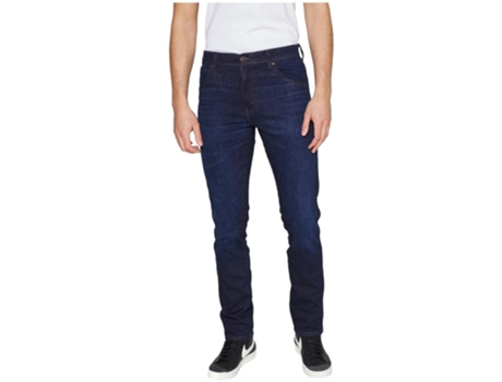 Pantalones de Vaquero Ultrafina de Hombre WRANGLER Texas Cowvoy Azul (W32L34)