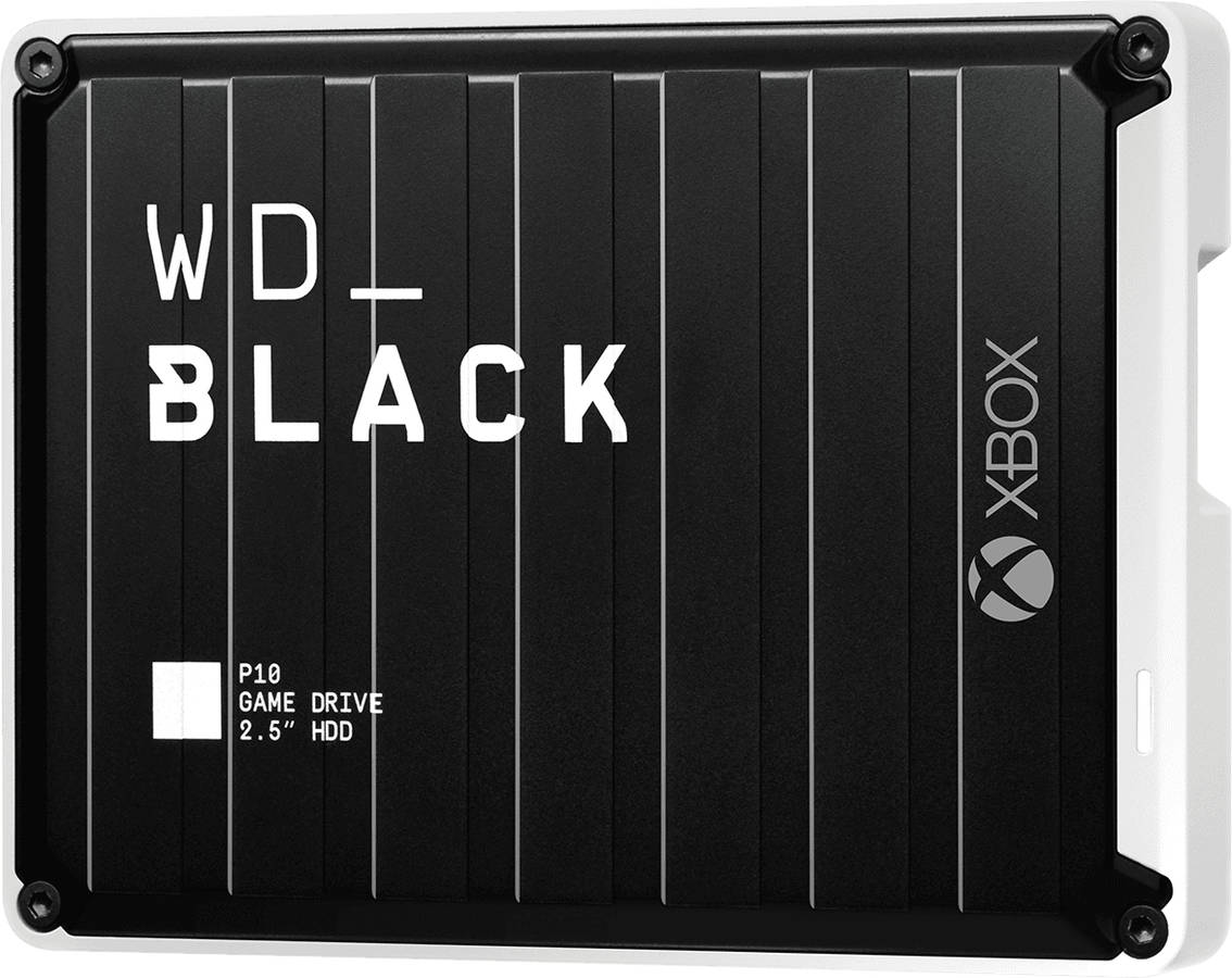 Disco HDD Externo WESTERN DIGITAL P10 Game Drive Xbox 5TB (Negro - 5 TB - USB 3.2)