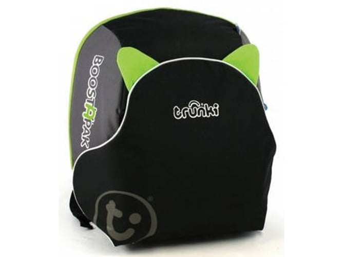 Boostapak Mochila De viaje asiento alzador y silla coche grupo 2 3 verde 22522