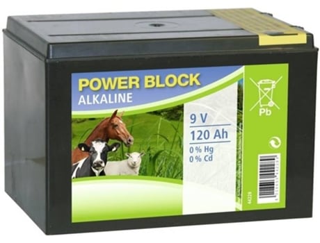 Power Block Alcalina (Potencia:9V/120Ah)