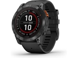 Smartwatch GARMIN Fenix 7X Pro Solar Edition (Bluetooth e Wi-Fi - Hasta 28/37 días de autonomía com Energia Solar - Negro)