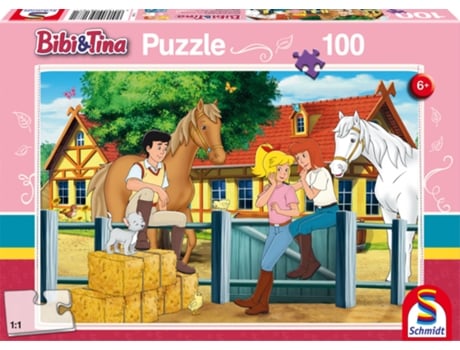 Puzzle SCHMIDT SPIELE 56187 rompecabezas 100 pieza(s) Granja