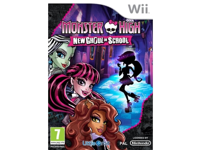 Juego Nintendo Wii Monster High New Ghoul in School