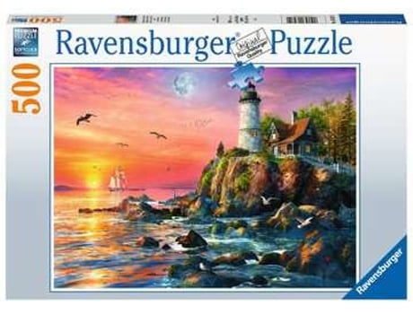 Puzzle RAVENSBURGER Tower Bridge at Sunset rompecabezas 500 pieza(s) Paisaje