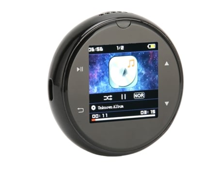 Reproductor MP3 Bluetooth SMANDY M20 1.54Inch Pantalla táctil 8GB (Negro)