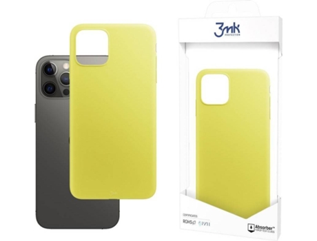 Funda Apple iPhone 12 Pro Max 3MK Lisa (Limón)