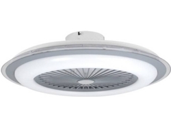 Ventilador de Techo CRISTALRECORD Liria Blanco (20 W - Diámetro 63 cm)