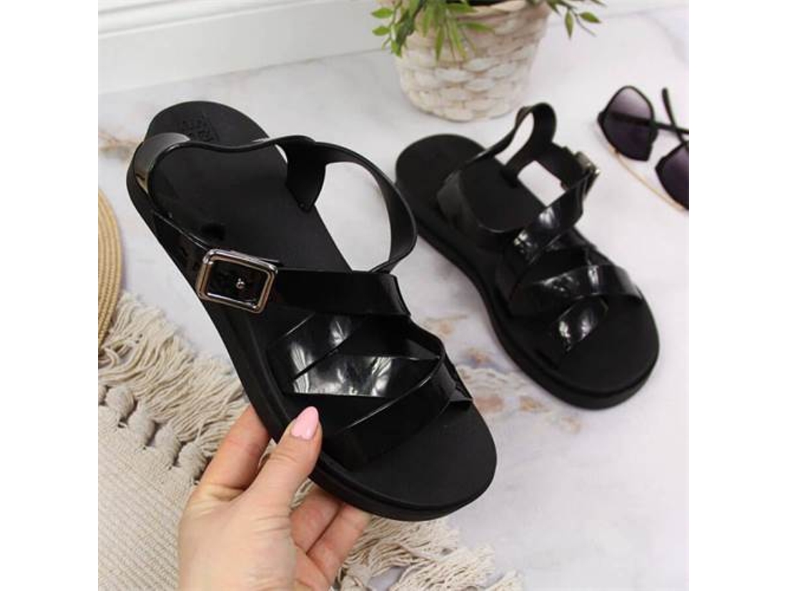 Sandalias ZAXY Material sint tico Mujer 36.0 eu Negro Worten.es