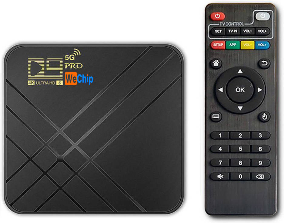 Box Smart TV WECHIP D9 PRO 1GB8GB (Android 10.0 - 4K - 8 GB RAM - Wi-Fi)