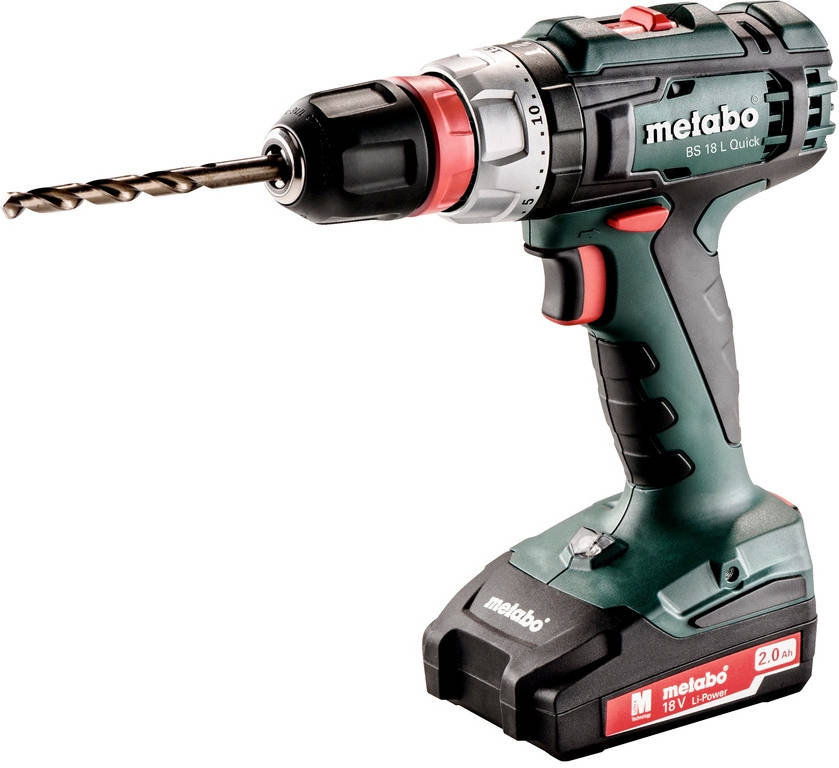 Taladro Atornillador METABO BS 18 L QUICK (1800 rpm)