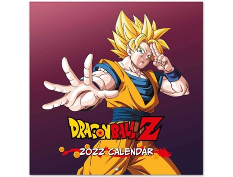 Calendario Dragon Ball 2022 incluye de regalo pared │ anual mensual producto con licencia oficial erik editores 30x30