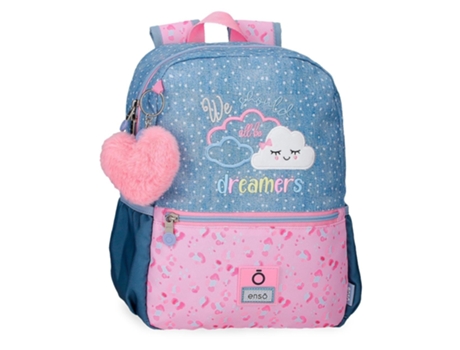 ENSO Mochila Escolar Poliéster Dreamer Azul