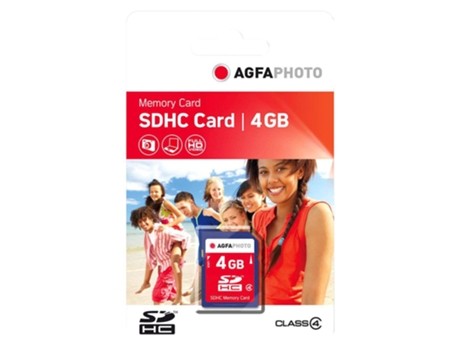 Tarjeta de memoria Agfa SDHC 4Gb