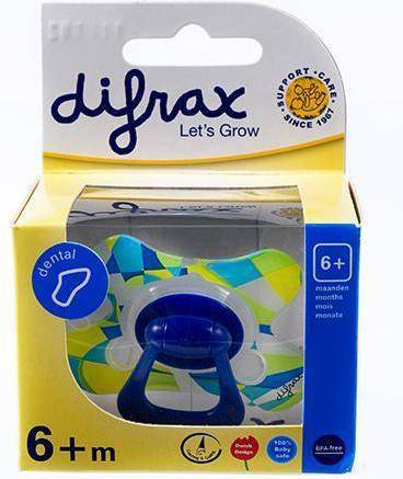 Chupete Difrax Combi 6m+ varios colores 127 con anillo partir de 6 6+