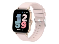 Reloj inteligente con llamadas Bluetooth, pantalla táctil completa de 1.70 HD, rastreador de ejercicios para el trabajo, deportes, Apple Android (rosa) VEANXIN